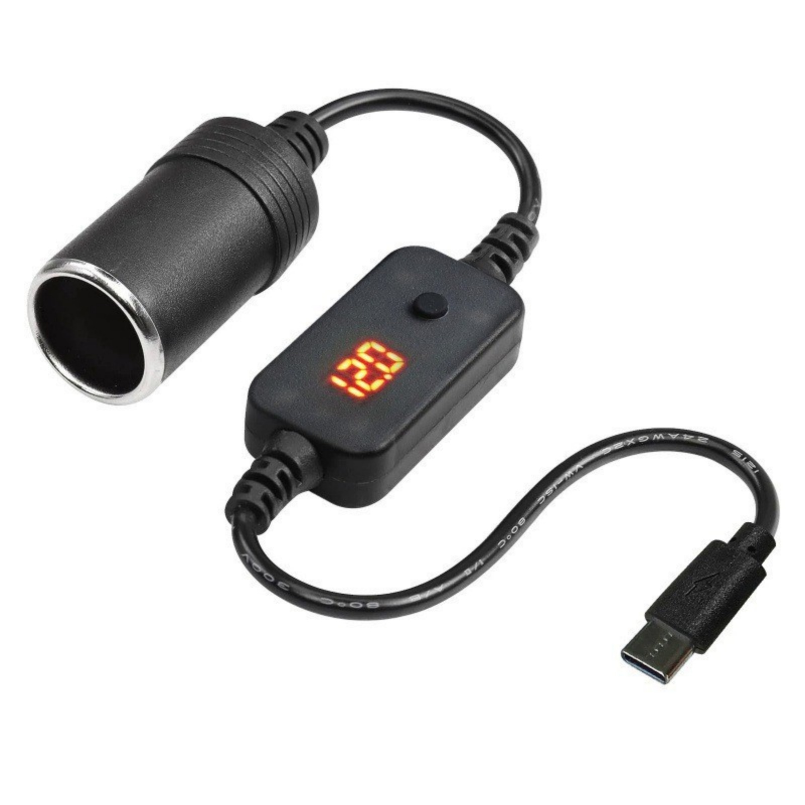 Accessories Experts Vape - 1 Buah USB-C ke 12V Soket