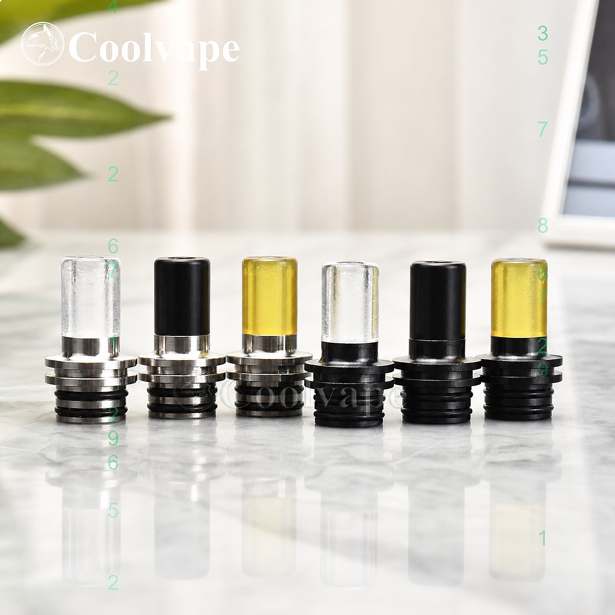 510 MTL Drip Tip Corong Tahan  - Accessories For Vaping ulasan dan harga