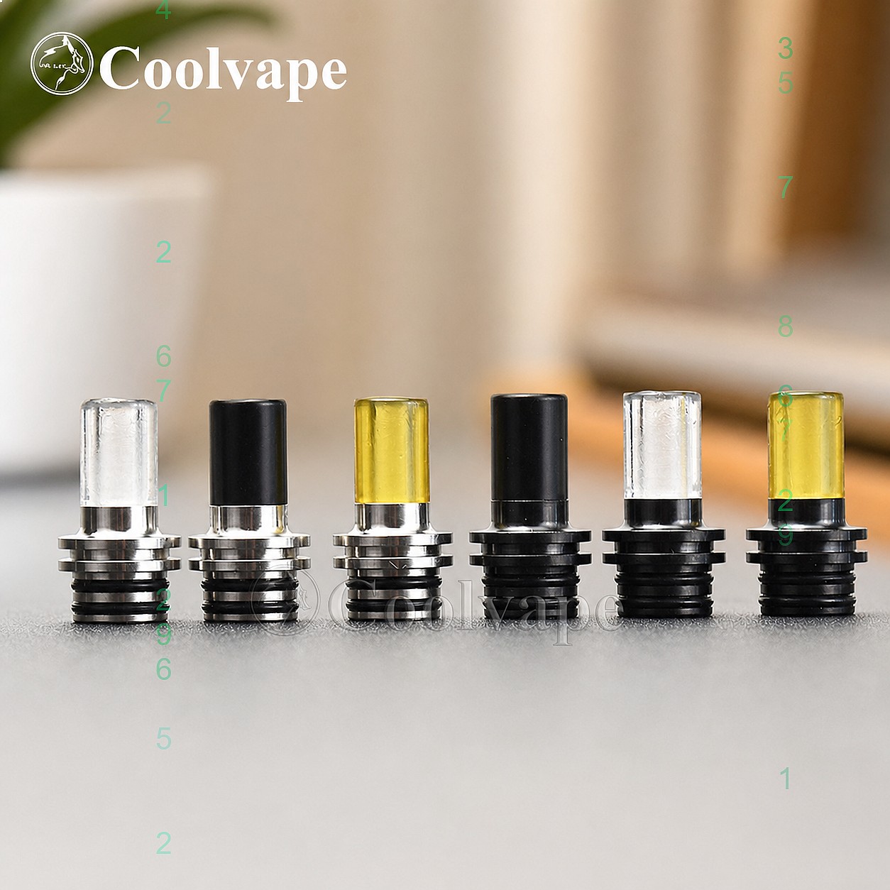 510 MTL Drip Tip Corong Tahan  - Accessories For Vaping ulasan dan harga