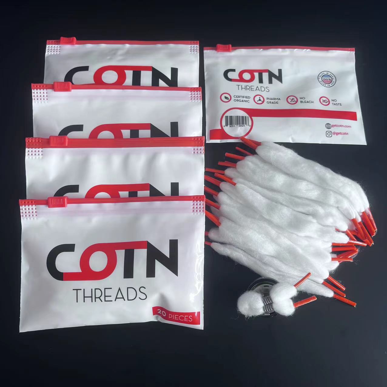 100/60/20 buah benang koil kaw - Cotton Wick Organic ulasan dan harga