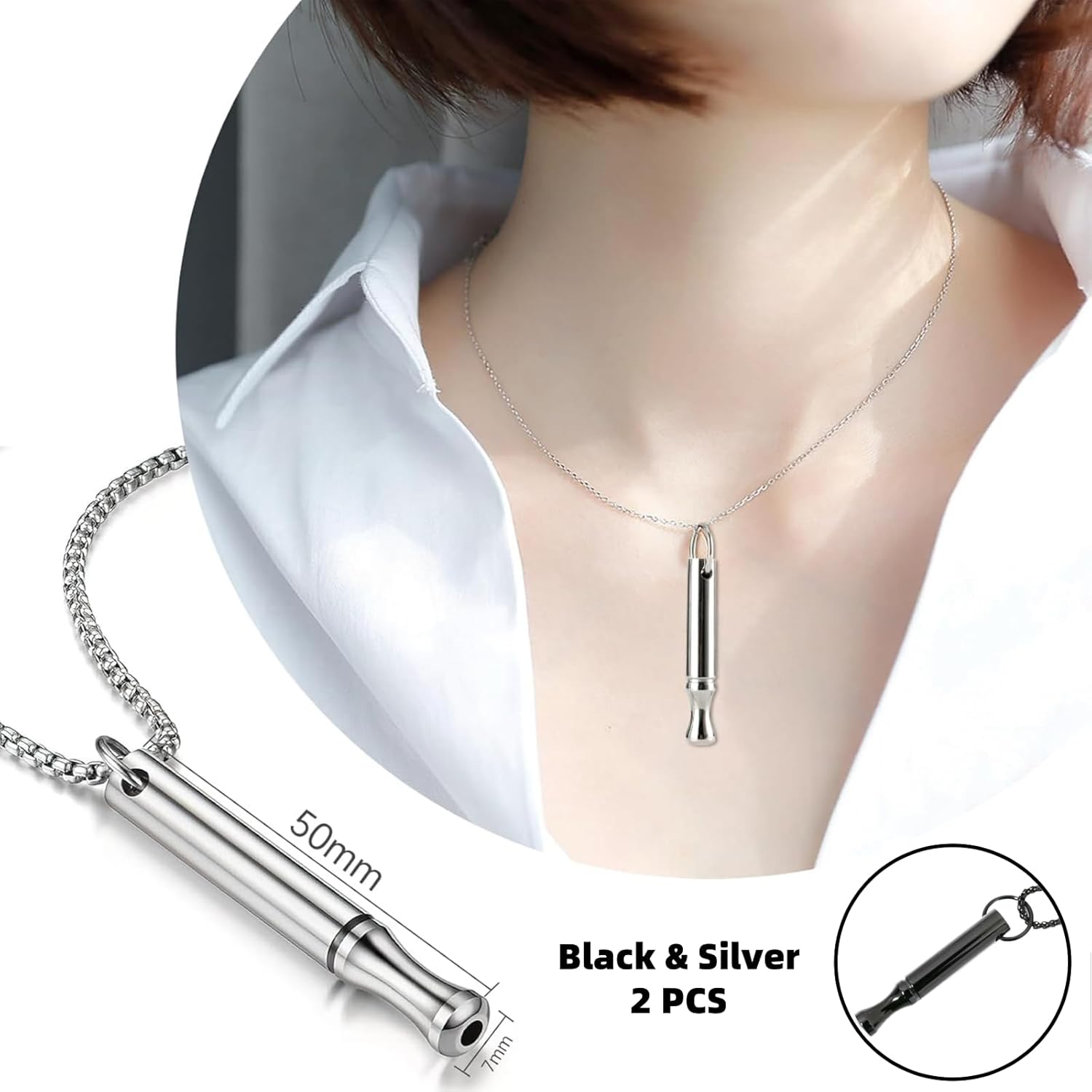 Kalung Titanium Steel untuk Me - Accessories For Vaping ulasan dan harga